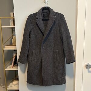J. Crew Dark Gray Wool Coat